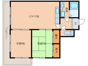 アベニュ－泉の物件間取画像